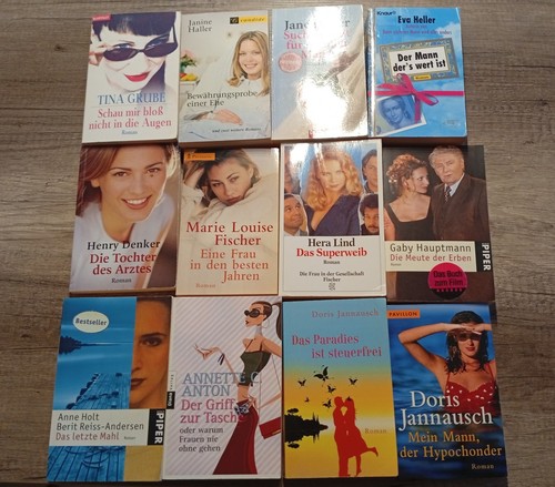 Bücherpaket frauenromane - 12,