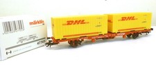 Märklin H0 47705 DB Cargo-Containertragwagen, mit 2 Wechselpritschen KK   X01