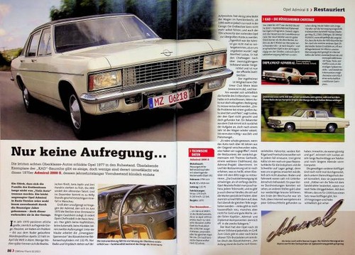 Oldtimer praxis 2673 - 2673), opel