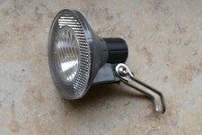 Basta Fahrrad Halogen Dynamo Scheinwerfer 6 Volt 2,4 Watt Edelstahlhalter B & M