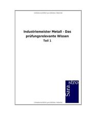 Industriemeister Metall - Das