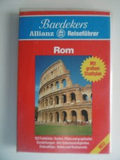 Rom Baedekers Allianz Reisefüher 152 Farbbilder Karten Pläne Stadtplan Hotels