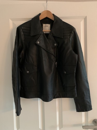Esprit lederjacke jacke top - esprit,