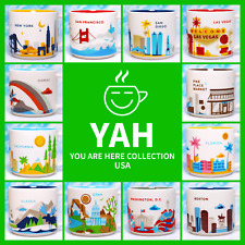 » STARBUCKS City mug » USA « NEU » SKU YAH YOU ARE HERE NEW in BOX Tasse Amerika