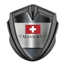 Mansory 3D Metall Schild