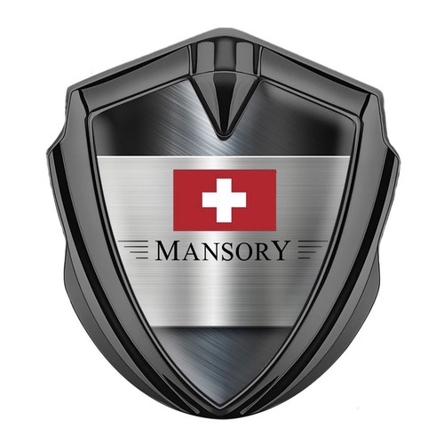 Mansory metall schild - metall,