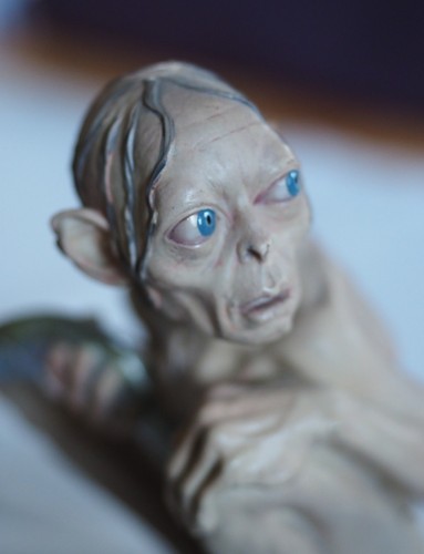 Vintage gollum smeagol statue - vintage,