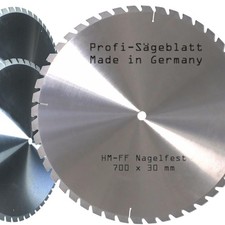 3x Kreissägeblatt 700 x 30 mm