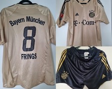 FC Bayern München Trikot + Hose Saison 2004/2005 Gr. M gold FRINGS 8