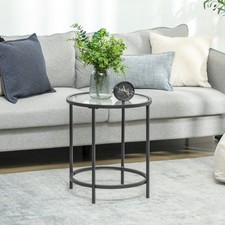 HOMCOM Beistelltisch Rund