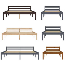 Massivholzbett Singlebett