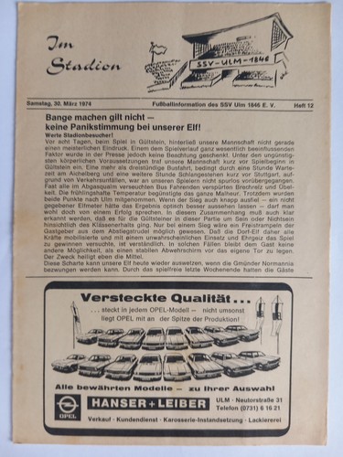 Fussball programm al - programm,