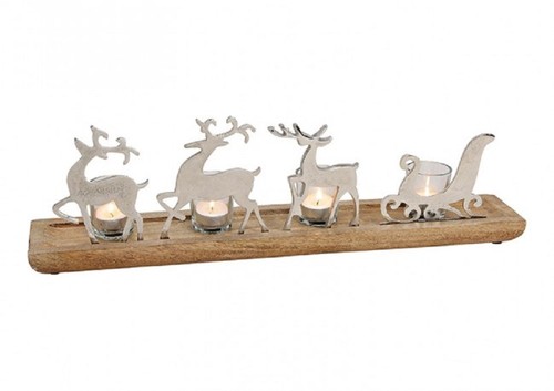 Weihnachtsmotiv rentiere mit - rentiere,