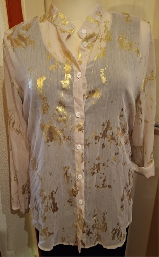 Bluse größe beige - , 46,