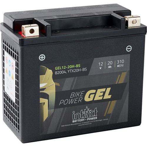 Intact batterie bike power gel - power,