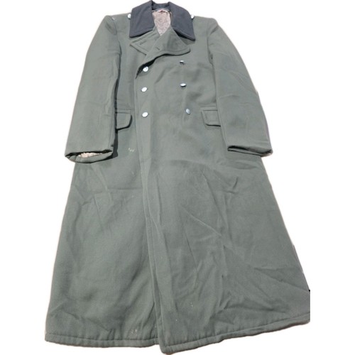 East german wool trench coat - wool,