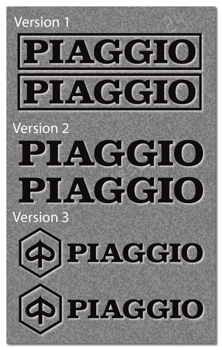 Piaggio aufkleber set - aufkleber, 3