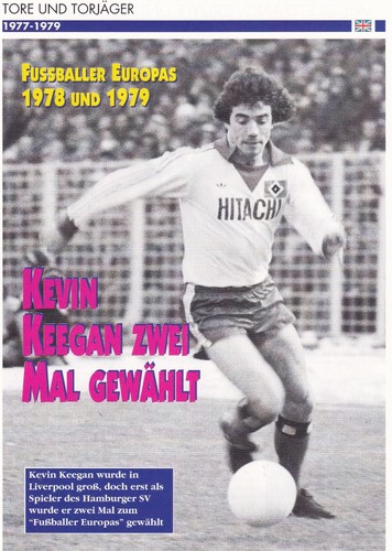 Kevin keegan sammlerkarte - kevin,