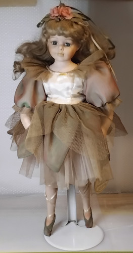 Porzellan puppe mädchen - 30, cm