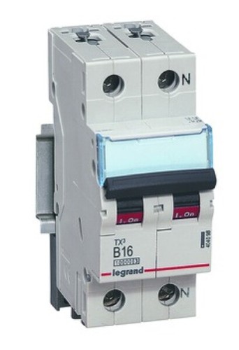 Legrand schalter b16a n - ls-schalter, 1p+n