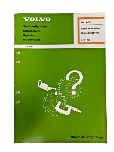 Volvo service handbuch - volvo, service-handbuch