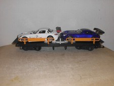 XX--Art LGB 4059 Autotransporter mit zwei Mercedes SL L  AMG beladen