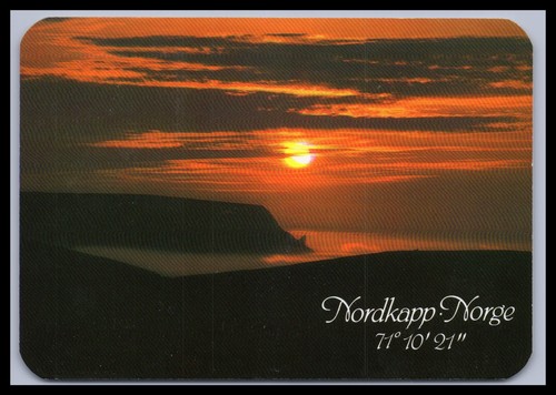 Ansichtskarte nordkapp nordkap - ansichtskarte,