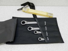 4x Holex 619440  Doppel-Ratschenringschlüssel f. Außen-Torx  E6 - E24   inkl.19%