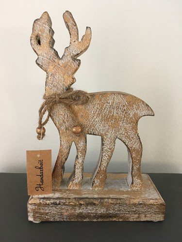 Hirsch aus holz mit - hirsch,