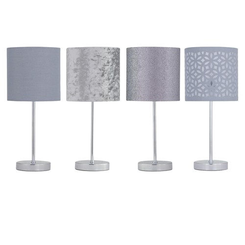 Chrom tischlampe - chrom, 35