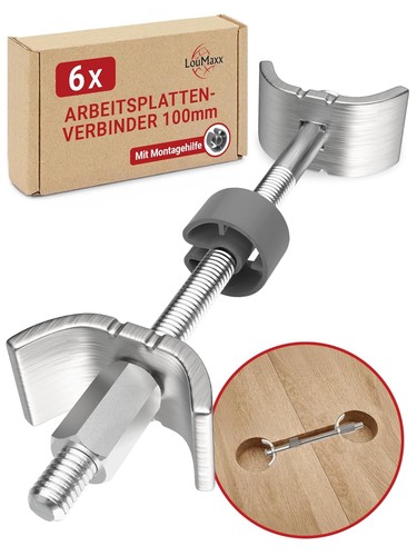 Möbelverbinder 100 er - mm, 6