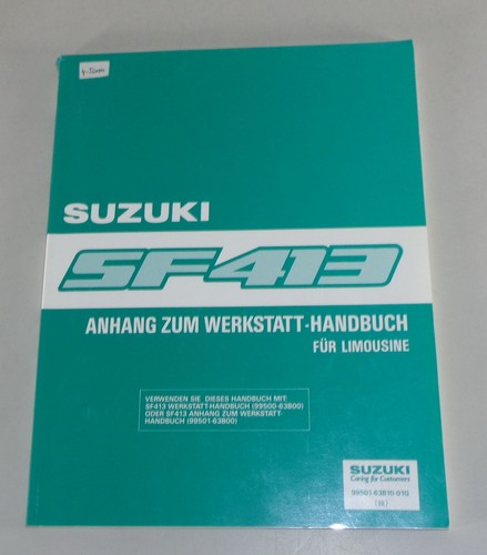 Werkstatthandbuch suzuki swift - werkstatthandbuch,