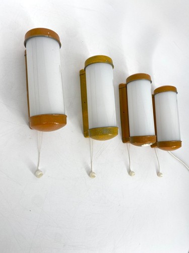 Wandlampe industrie - 4x,