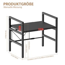 2 3-Stufig Küchenregal