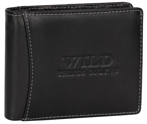 Rfid echt leder portemonnaie - rfid,