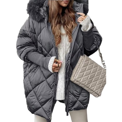 Luxuriöse damen winterjacke - luxuriöse,