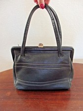 schöne schwarze echt Leder