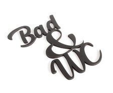 Bad & WC 3D Türschild Tür