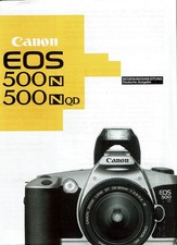 Canon Eos 500 N Bedienungsanleitung