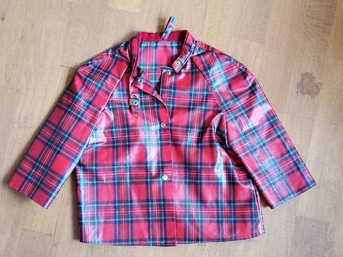 Regenjacke vintage rot - ,