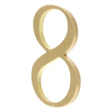 1 Stück Kupfer Türnummer