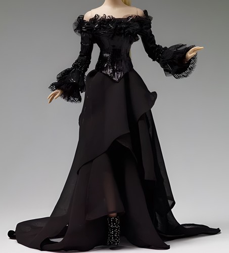 Tonner mood schwarzes top - mood,