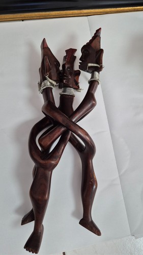 Afrikanische holzskulptur - afrikanische,