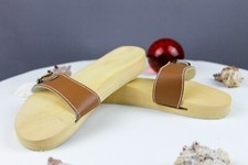 TRUE VINTAGE Klapperlatschen Fußgymnastik Gr. 34 Badeschuhe Klepper 70s NOS OvP