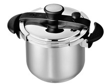 Michelino Schnellkochtopf München 4 Liter Edelstahl 18/10 induktionsgeeignet