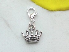 Charms Anhänger *KRONE Charm Prinzessin Schmuck für Bettelarmband und Kette