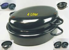 Seltener Original Omas Saftbräter Gänse Enten Bräter Bratentopf - 4 Liter