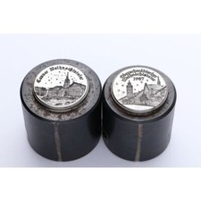 Historischer Prägestempel Wappen Tanner Weihnachtstaler Münze Unikat Medaille Nr