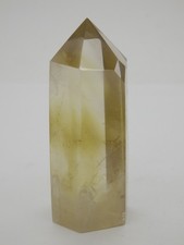 Bergkristall/Rauchquarz/Citrin Spitze, wärmebehandelt, ca 6,1 cm !!!