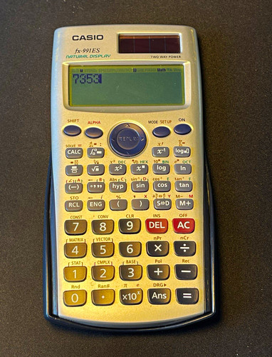 Casio 991es - casio, fx-991es